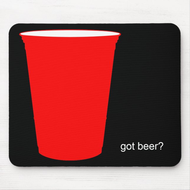 got beer? mouse mat (Front)