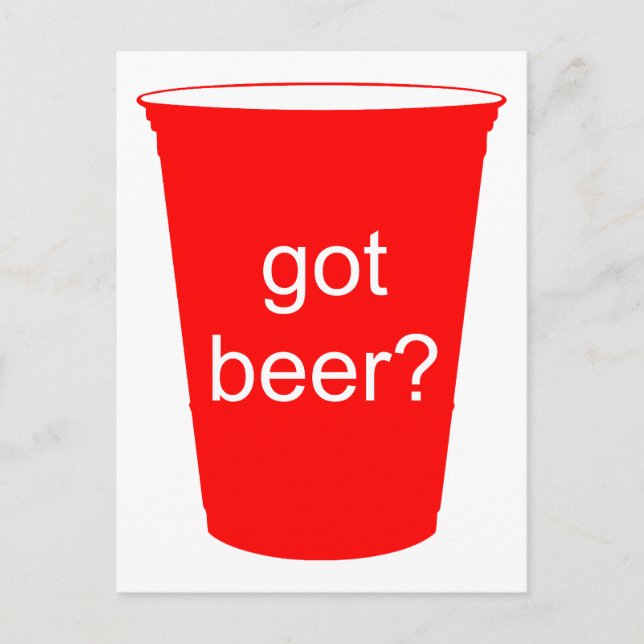 got beer? postcard (Front)
