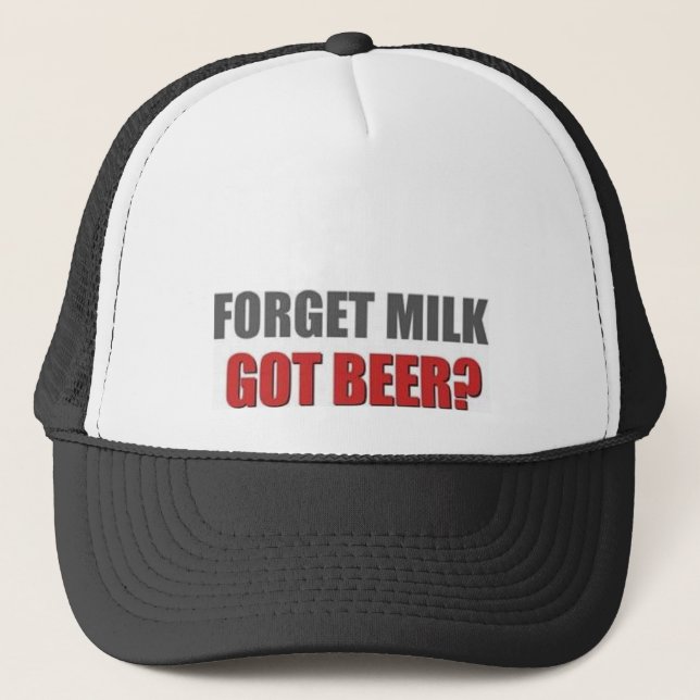 GOT BEER? TRUCKER HAT (Front)