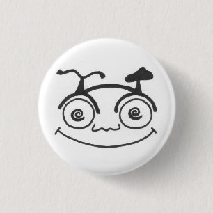 got bike?  Bike on the Brain 3 Cm Round Badge