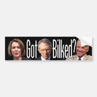 Got Bilked? (Three of the Stooges) Bumper Sticker