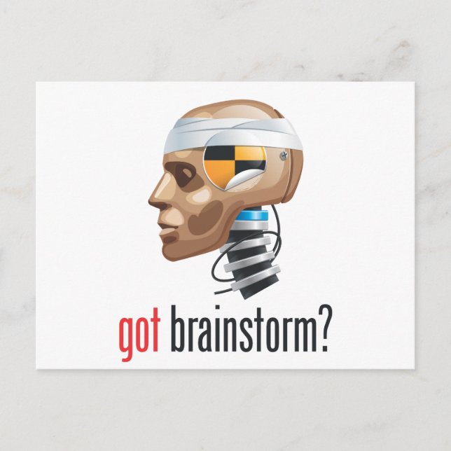 got brainstorm? postcard (Front)