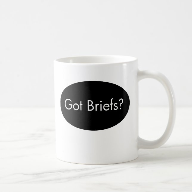 Got Briefs?  Lawyer Mug (Right)