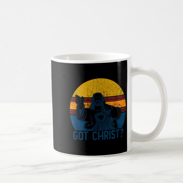 Got Buddy A Christ Christmas Cool Jesus Religious  Coffee Mug (Right)