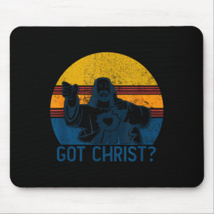 Got Buddy A Christ Christmas Cool Jesus Religious  Mouse Mat