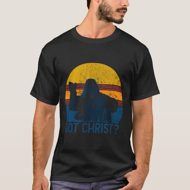 Got Buddy A Christ Christmas Cool Jesus Religious  T-Shirt (Front)