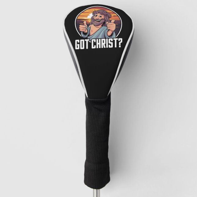 Got Buddy a Christ Christmas Jesus Religious  Golf Head Cover (Front)