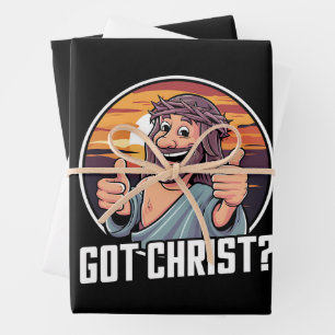 Got Buddy a Christ Christmas Jesus Religious  Wrapping Paper Sheet