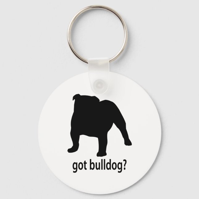 Got Bulldog Key Ring (Front)