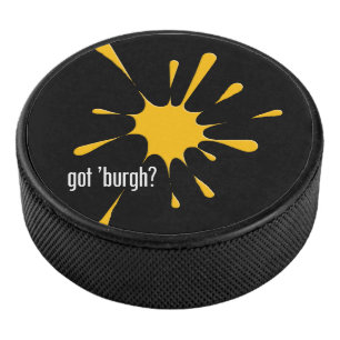 got 'burgh? hockey puck