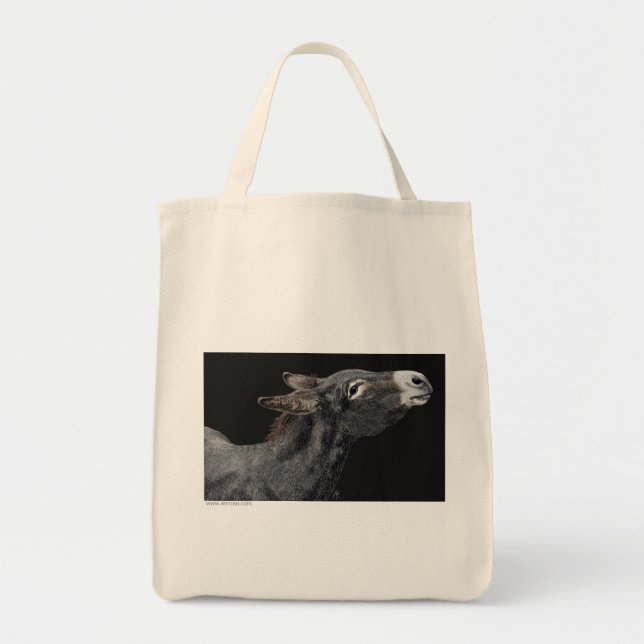 "Got Carrots?" - Donkey Tote Bag (Front)