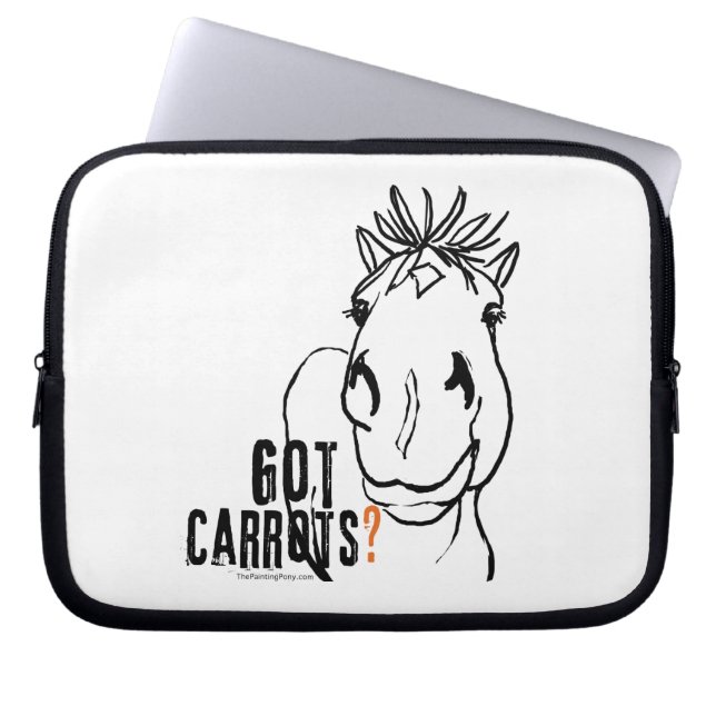 Got Carrots? Laptop Sleeve (Front)