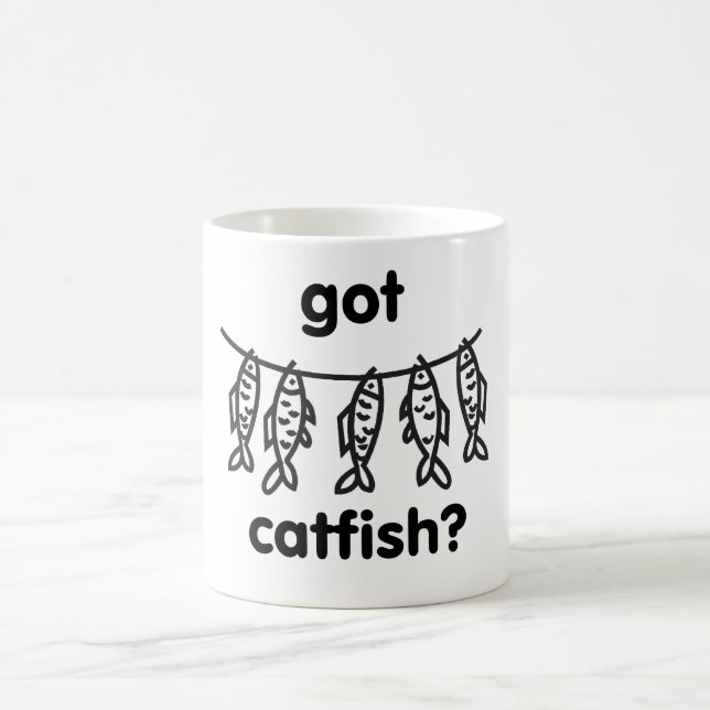 got catfish coffee mug (Center)