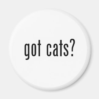 got cats? magnet
