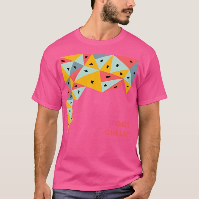 Got Chalk - Bouldering Red T-Shirt (Front)