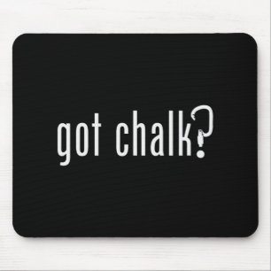 GOT CHALK Fun Rock Climbing Climber Mouse Mat