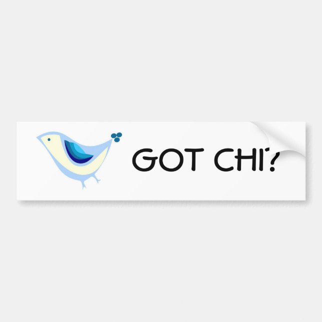 Got Chi Bumper Sticker (Front)