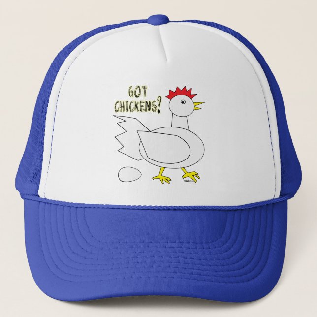 Got Chickens? Trucker Hat (Front)