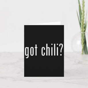 Got Chilli Funny Bbq Cook Off Card
