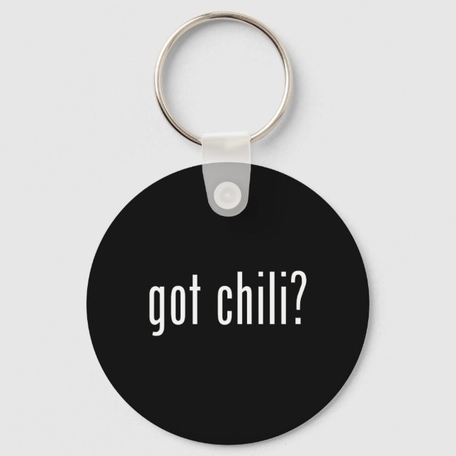Got Chilli Funny Bbq Cook Off  Key Ring (Front)
