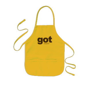 got chocolate? kids apron