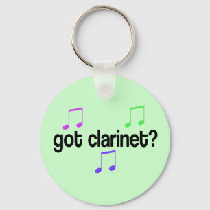 Got Clarinet Key Ring