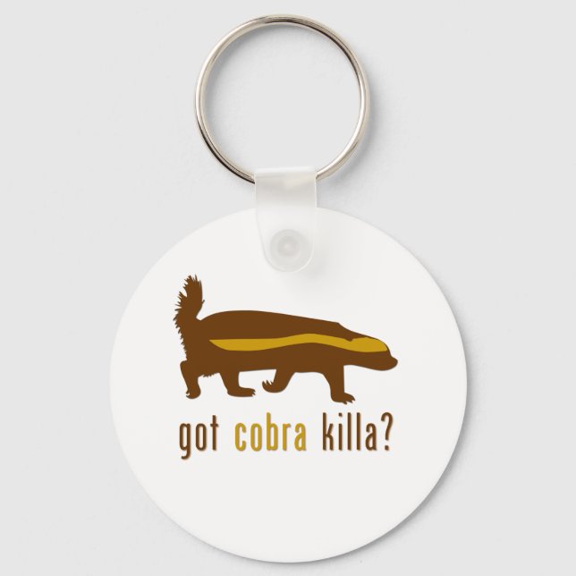got cobra killa (honey badger) key ring (Front)
