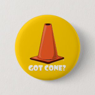 GOT CONE 1t 6 Cm Round Badge