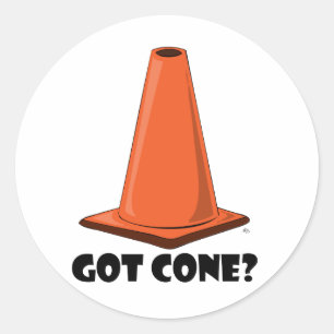 GOT CONE 2t Classic Round Sticker