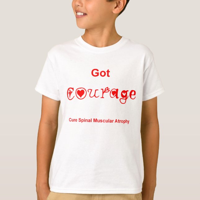 Got Courage - Red T-Shirt (Front)