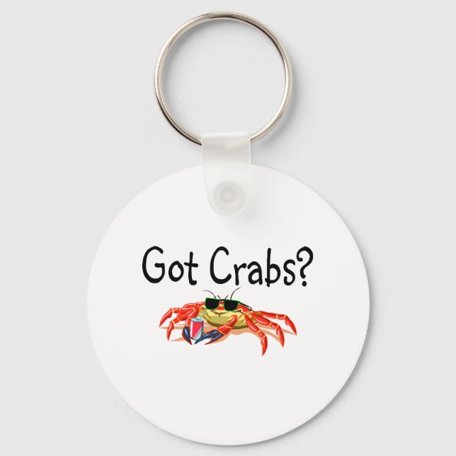 Got Crabs Key Ring (Front)