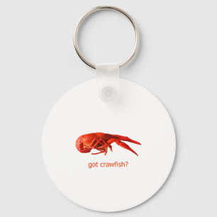 "got crawfish?" Logo Key Ring