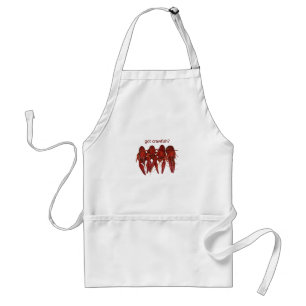 got crawfish? logo standard apron