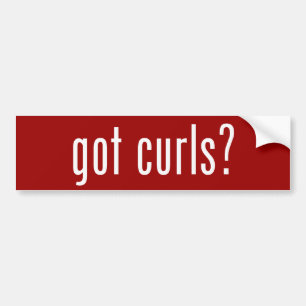 Got Curls? Bumper Sticker