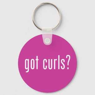 Got Curls? Key Ring