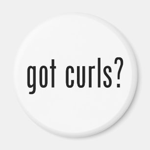 Got Curls? Magnet