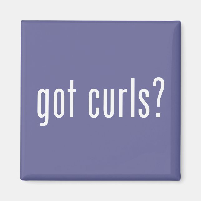 Got Curls? Magnet (Front)