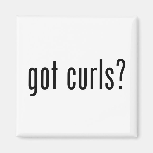 Got Curls? Magnet (Front)