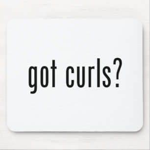 Got Curls? Mouse Mat