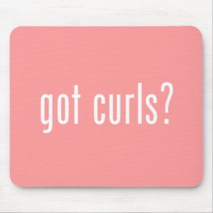 Got Curls? Mouse Mat
