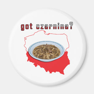 Got Czarnina Polish Map Magnet