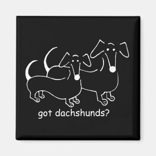 got dachshunds #2 magnet
