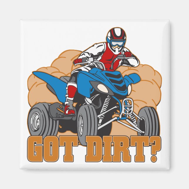 Got Dirt ATV Magnet (Front)