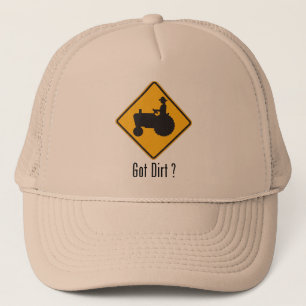 Got Dirt Tractor Gold Trucker Hat
