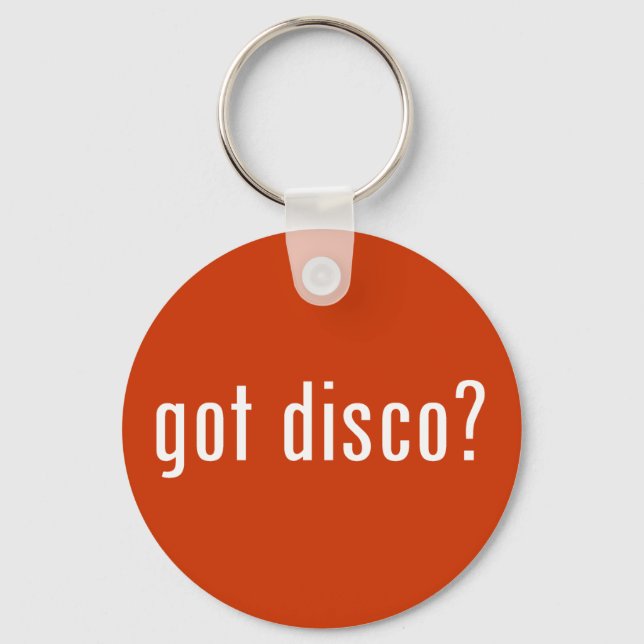 got disco? key ring (Front)