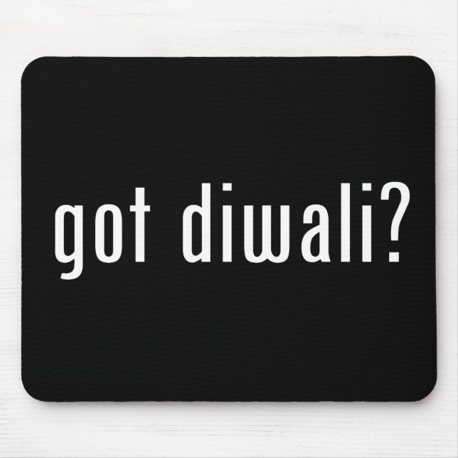 got diwali? mouse mat (Front)