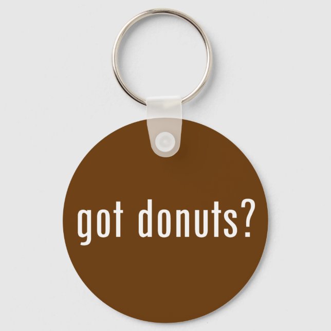 got donuts? key ring (Front)