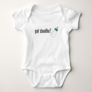 Got doodhu? baby bodysuit