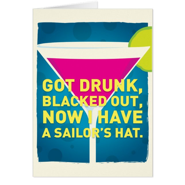 Got Drunk (Front)