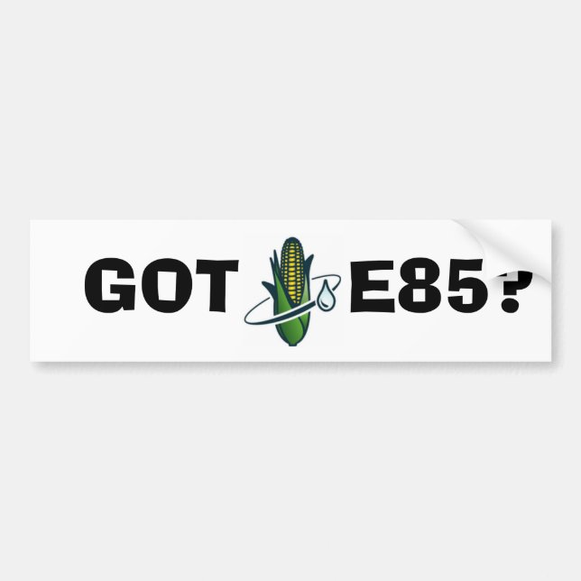 GOT, E85? BUMPER STICKER (Front)